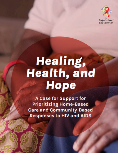 HBC Report cover image of hands holding