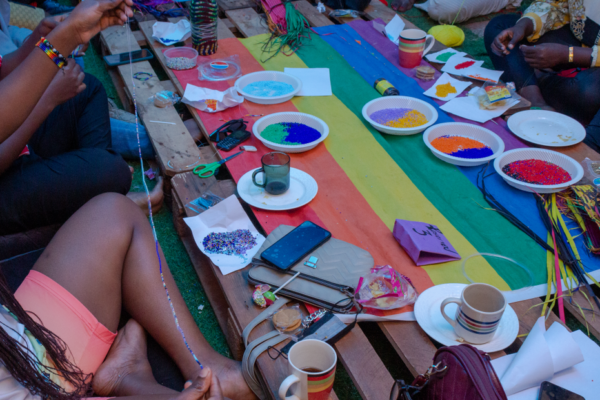 Beading activities at FARUG with members