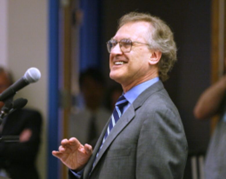 Stephen Lewis speaking